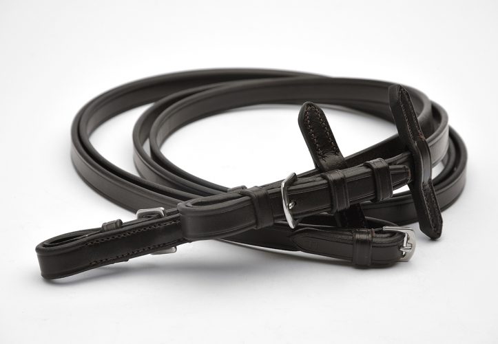 Flat English Leather Reins